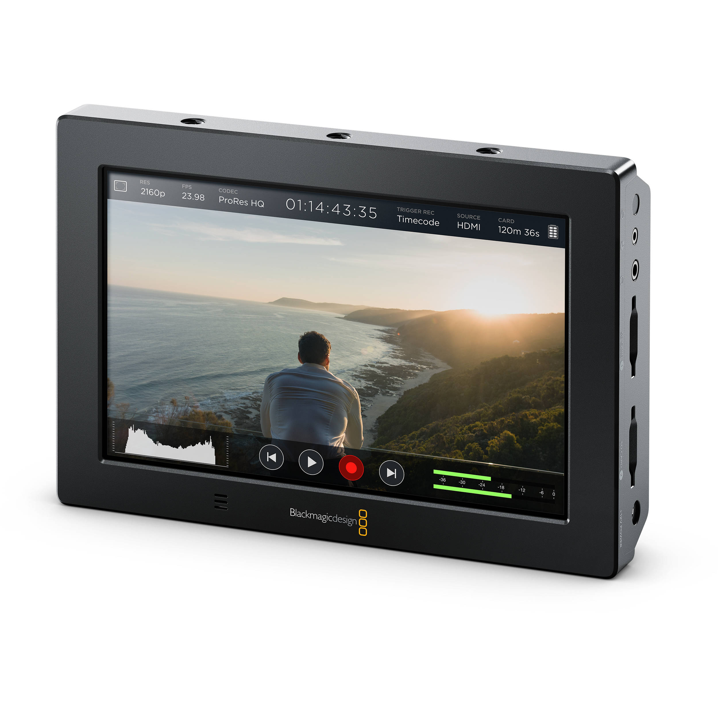 Blackmagic video assist 4K et 2K